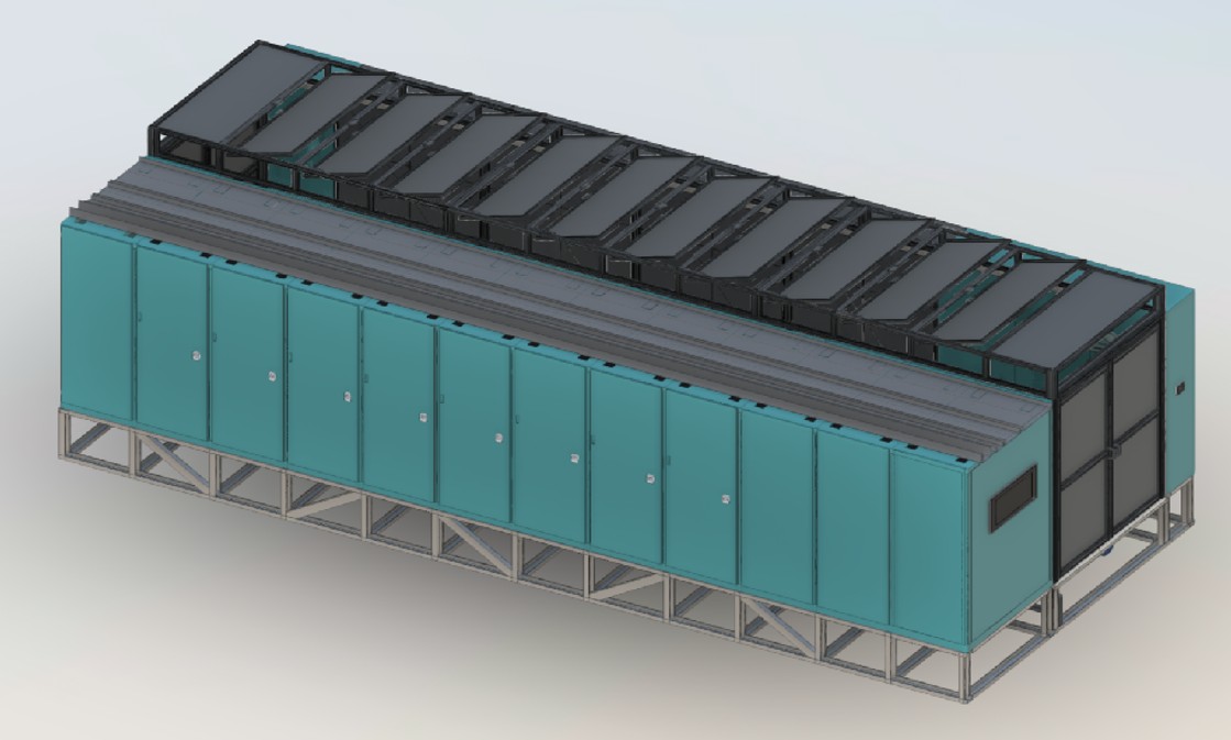 Data Center — Indoor Air Wall Micro-module Project
